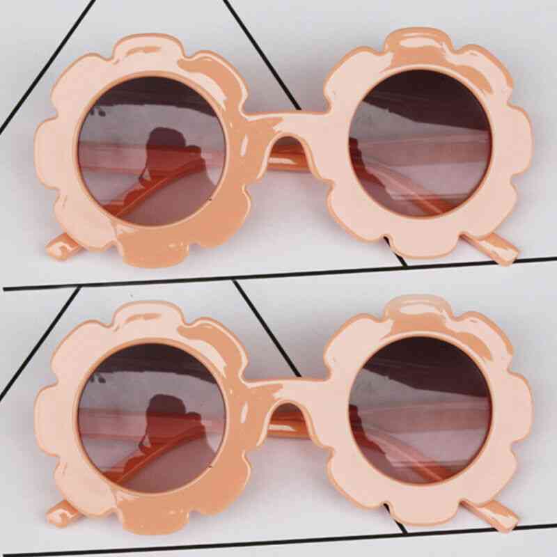 Gafas de sol con montura unisex para niños y bebés - UV400 Gafas para exteriores para niños pequeños - Naranja