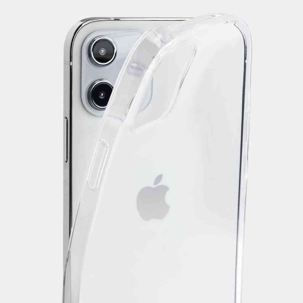Fall für iPhone 12 / Mini / Pro / Pro Max TPU Silikon klar montierte Stoßstange Soft Case für iPhone 12 Pro Max transparente Rückabdeckung - für iPhone 12 Mini