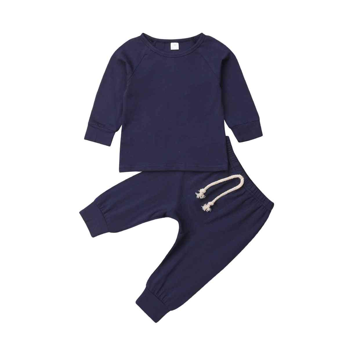 Baby Sleepwear Newborn Toddler Boy / Girl  Pajamas Set - Outfit Home Wear