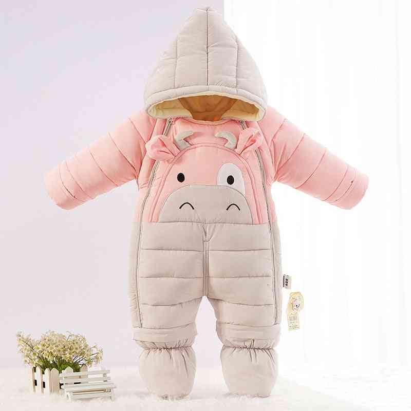 New Born Girl Clothes - Snowsuit Cute Calf Infant Jacket