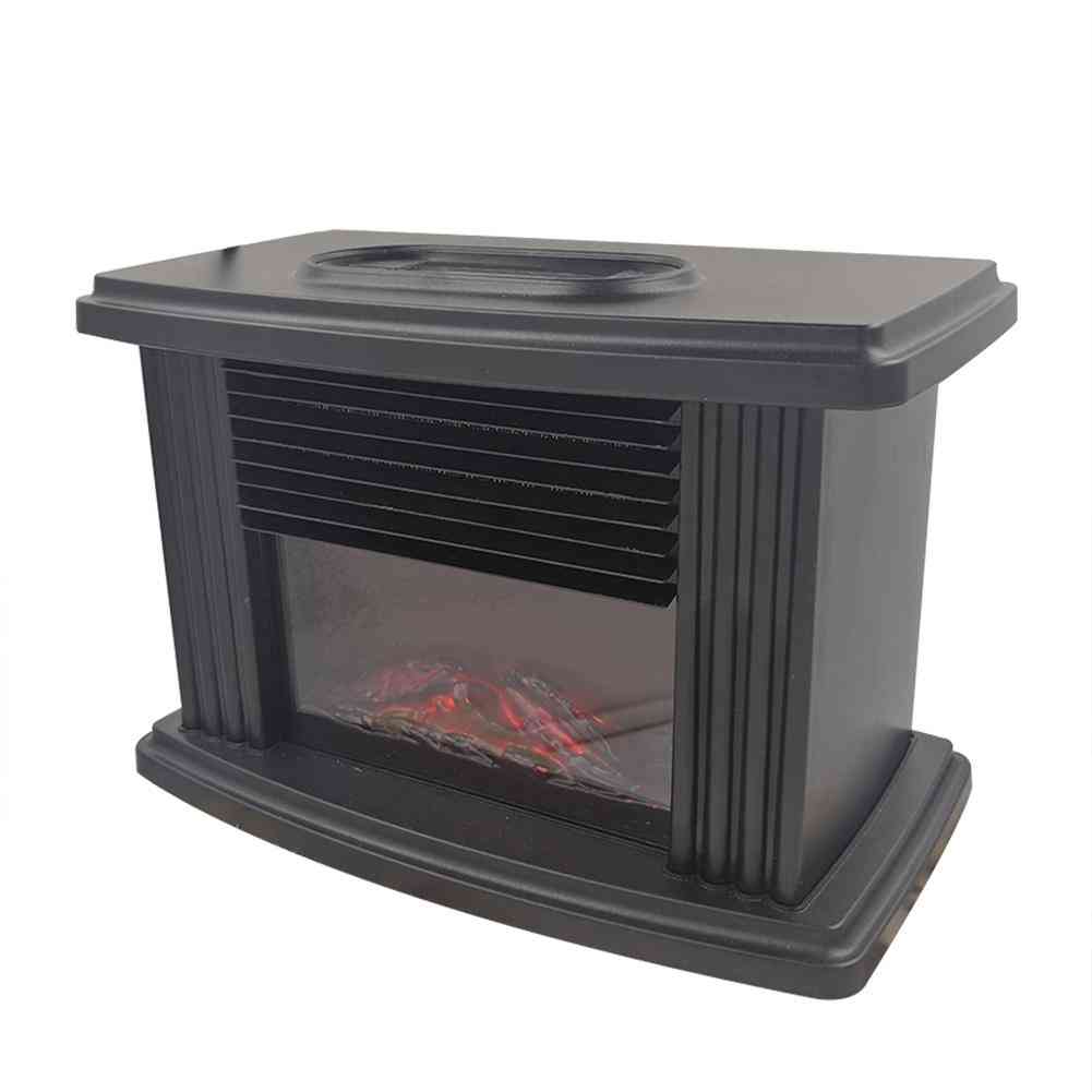 1000w Portable Electric Fireplace Stove Heater With Remote Control