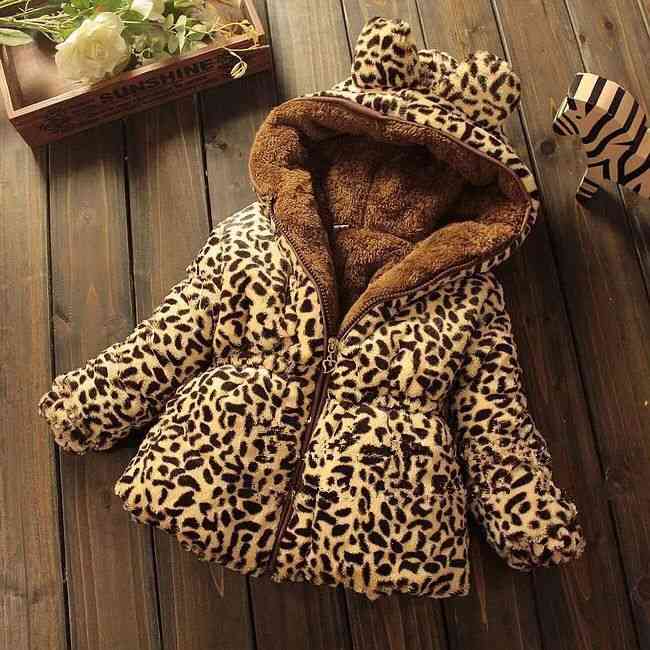 Winter Baby Outerwear Hooded Parkas Infant Jackets Warm Cotton