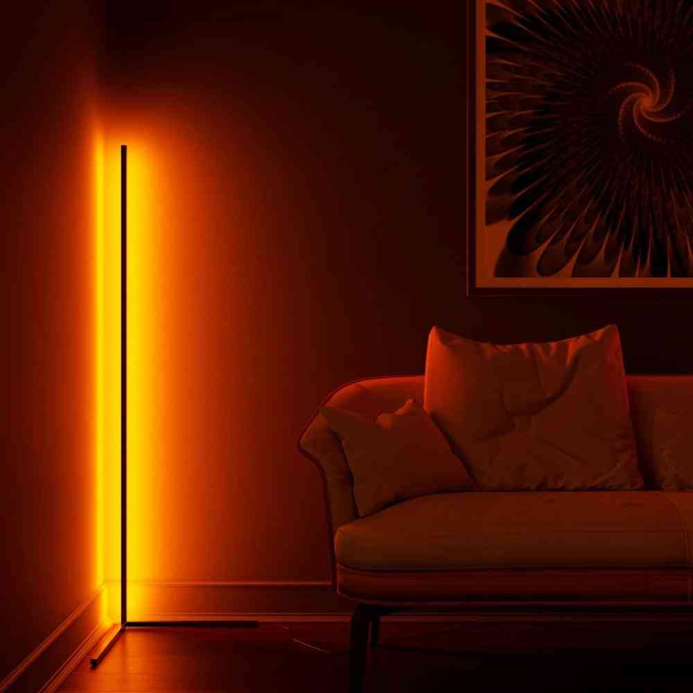 Nordic Rgb Floor Lamp, For Living Room Decoration