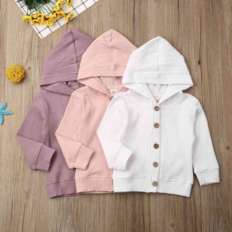 Autumn Infant Baby Girl Long Sleeve Knitted Coat / Jacket, Outwear Tops