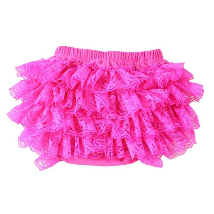 Little Ruffles Shorts - Lace Bloomers Cotton Diaper Covers