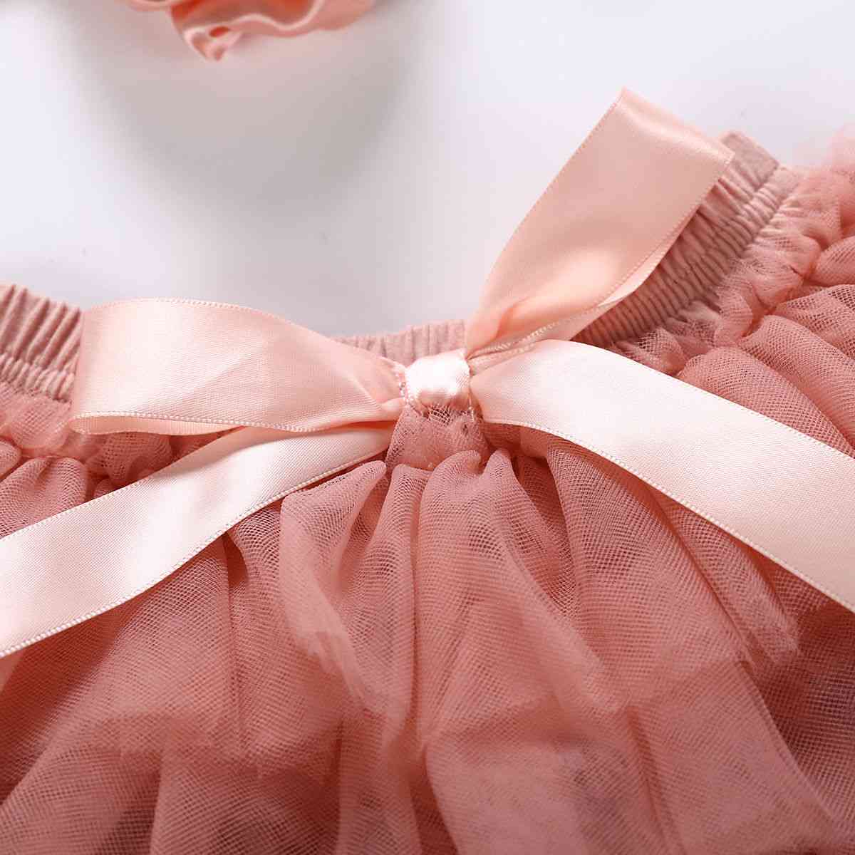 Niñas bebés capa ballet danza pettiskirt falda tutú accesorios para fotos