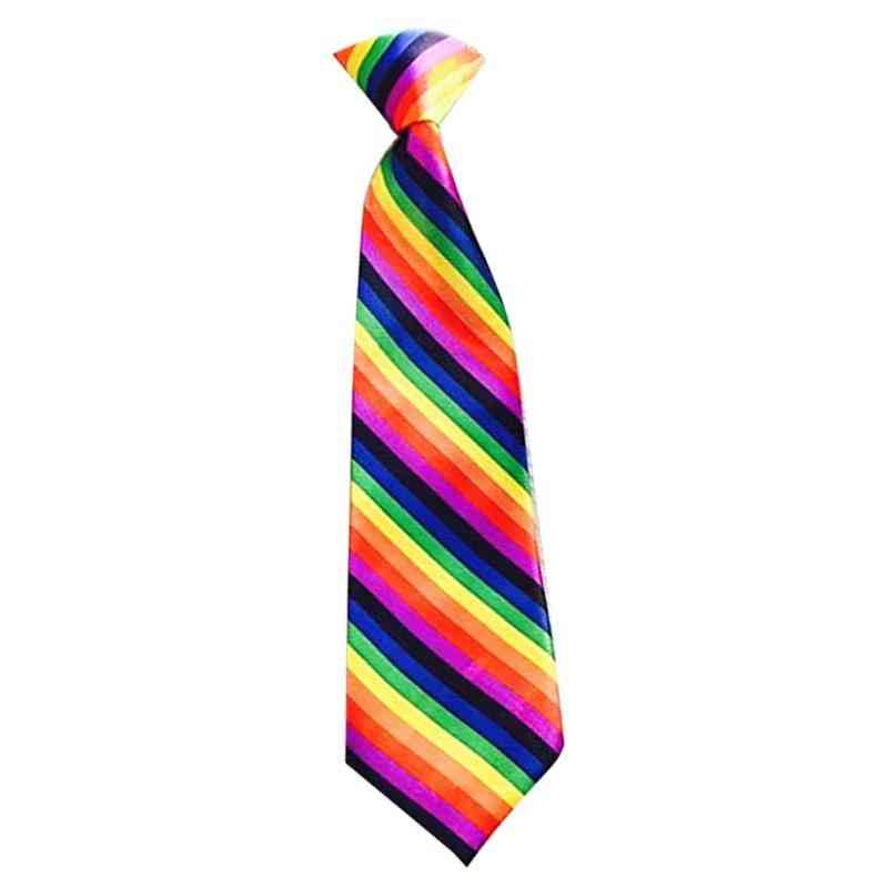 עניבת צוואר לתינוק - עניבת פרפר לילדים בנים / ילדות סטודנטים ילד עניבת פוליאסטר צבעונית לחולצה מעל 3t - פוקסיה