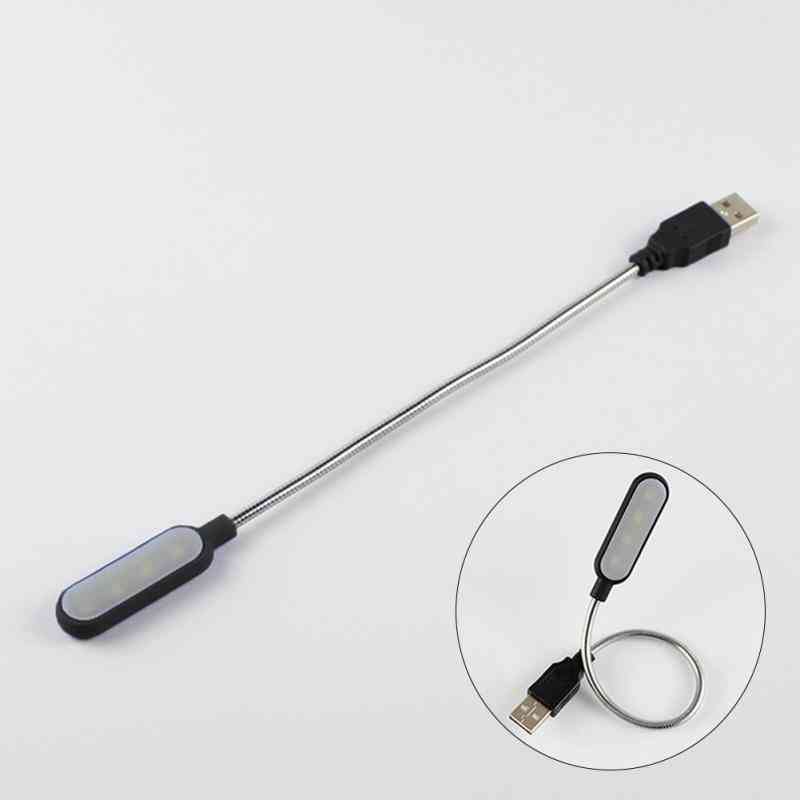 Travel Portable Mini Usb Reading Lamp - Powered By Laptop, Notebook, Computer