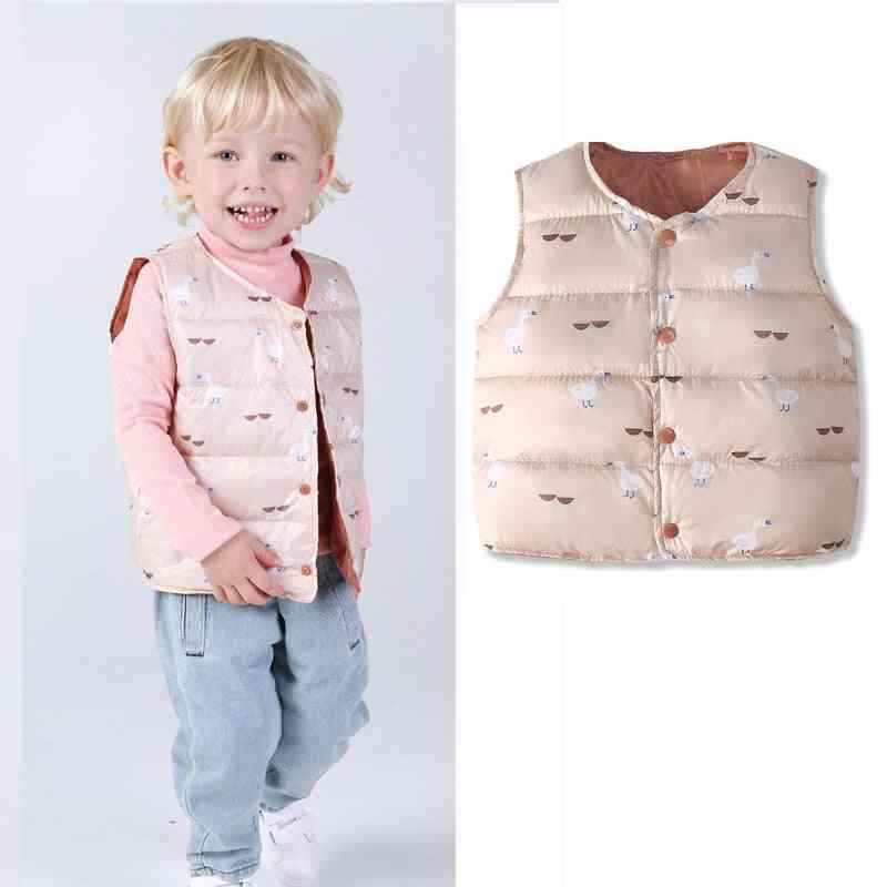 Kids Baby Vest, Jacket- Newborn  Waistcoat Warm Cotton Clothes