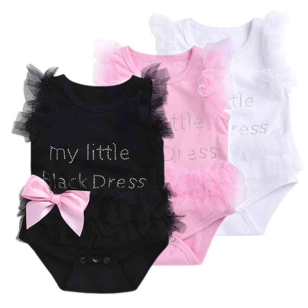 Summer Kawaii Outfit - Short, No Sleeve Jumpsuit For Baby Girl Infant