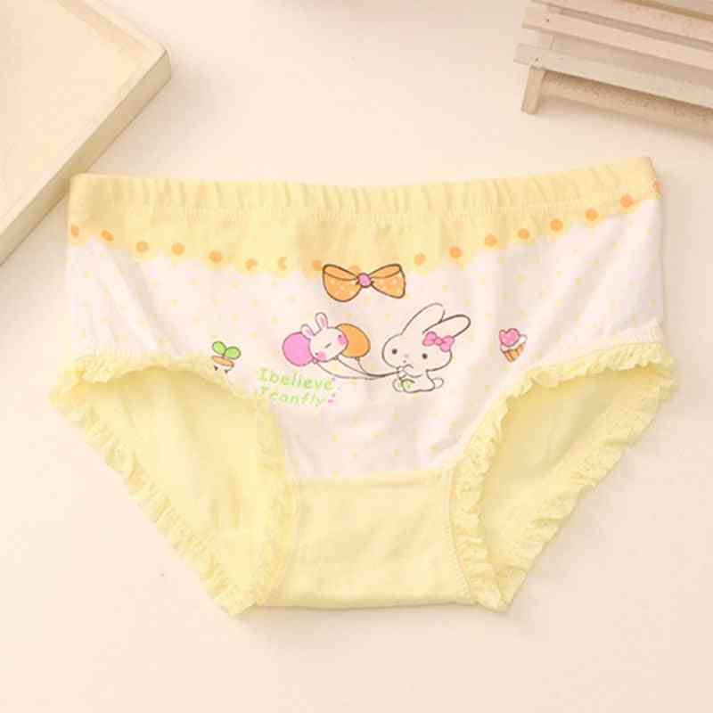 3pcs/lot Baby Rabbit, Briefs Panties, Cotton Underwear