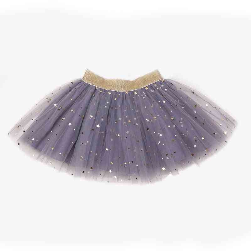 Baby kjolar för tjejer pettiskirts tutu fem stjärnor tryckt bollklänning toddler party kawaii barn kjol sommar barnkläder