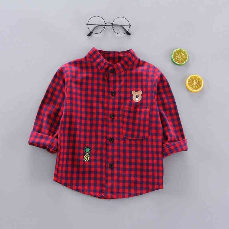 Boys Shirt Clothes, Baby Spring Thin Infant Long Sleeve Tees Tops Cotton
