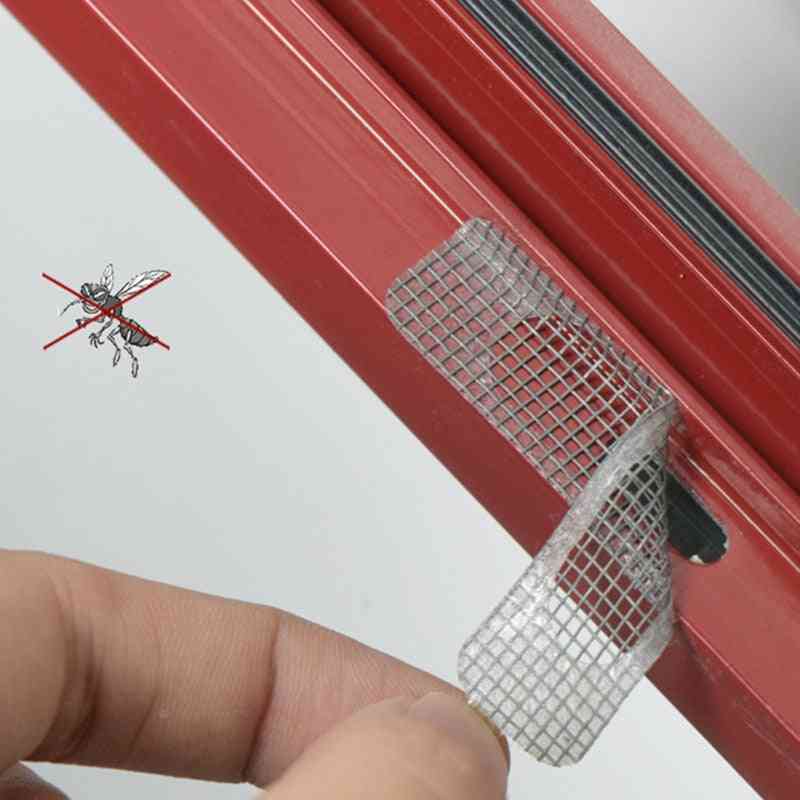 10 piezas / 5 piezas puerta anti-insectos mosca, ventana, mosquitera, accesorios de cinta de reparación