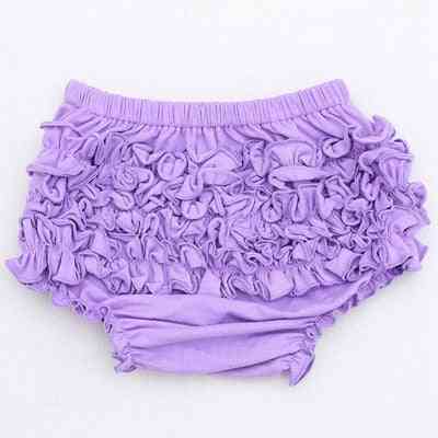 Cotton Ruffle Cute Baby Girl - Diaper Cover Shorts / Bloomers