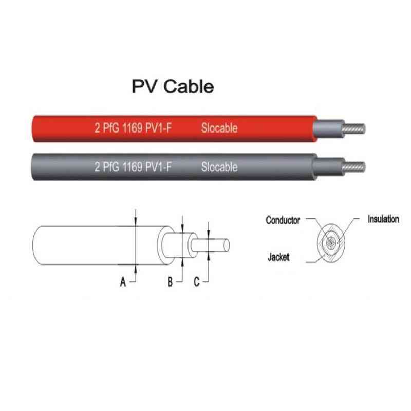 Solar Power Photovoltaic Cable Pv1-f