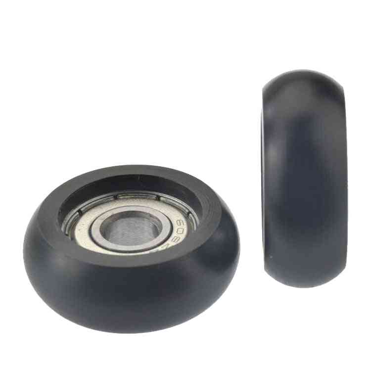 Low Noise 608zz Bearing Pom Delrin Coated Roller Pulley