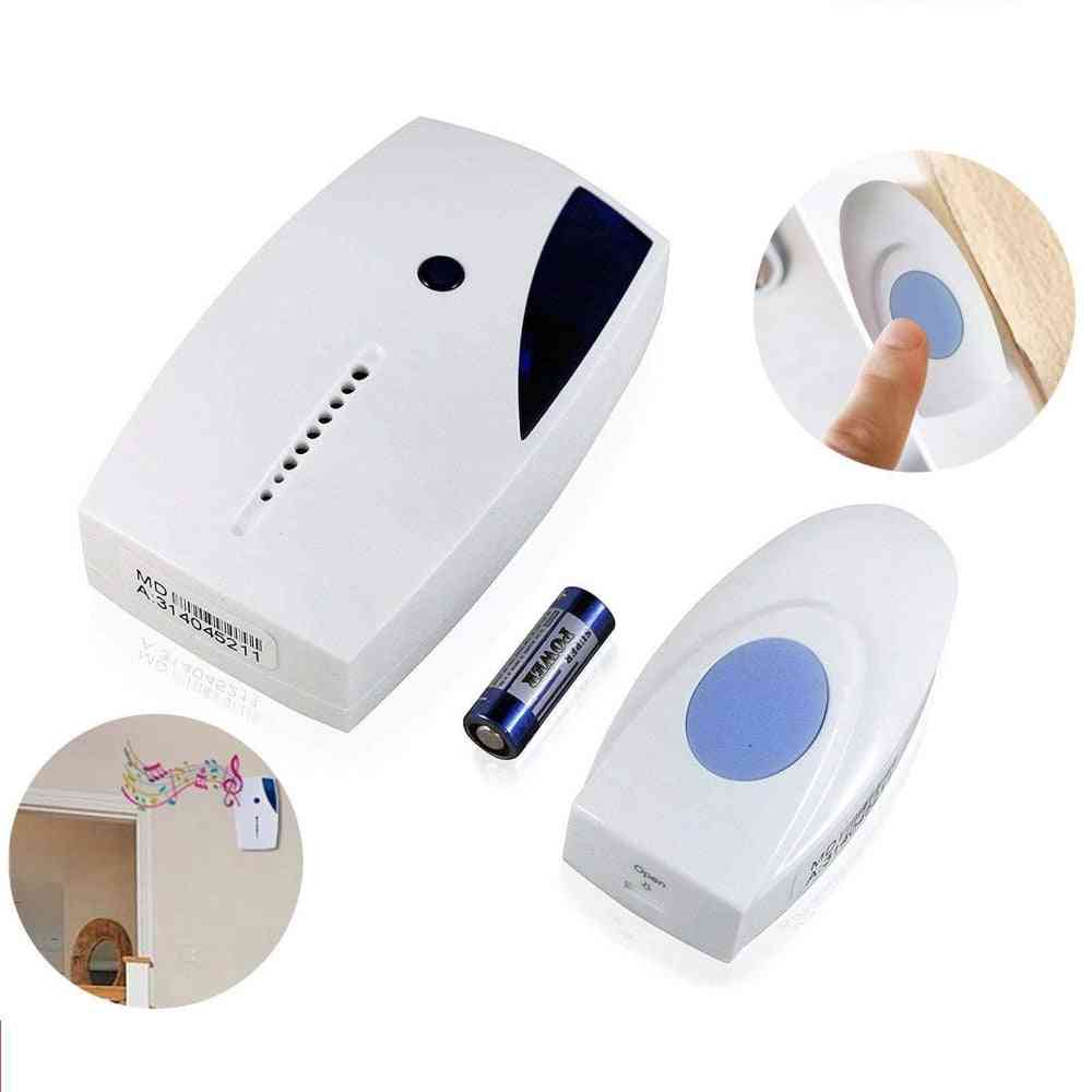 Long Range Wireless, Led Smart Door Bell With Remote Control