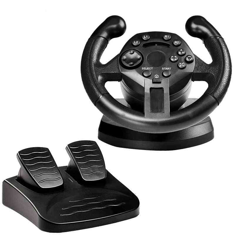 Kilpa-ohjauspyörä kiihdyttimellä PC / PS3: lle, korkean liikkuvuuden ajo-ohjauspyörä (1)