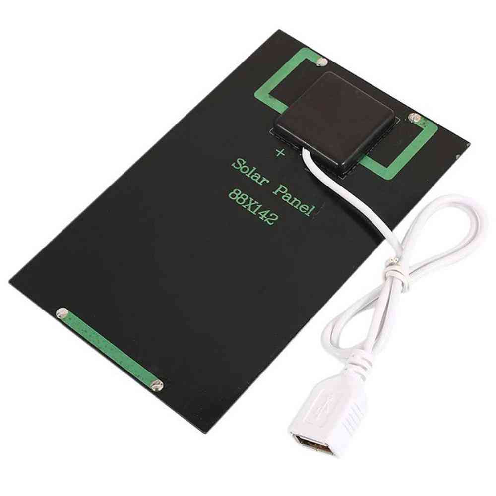 5w 5v Solar Panel Battery Charger With Usb Port For Mobile Phone