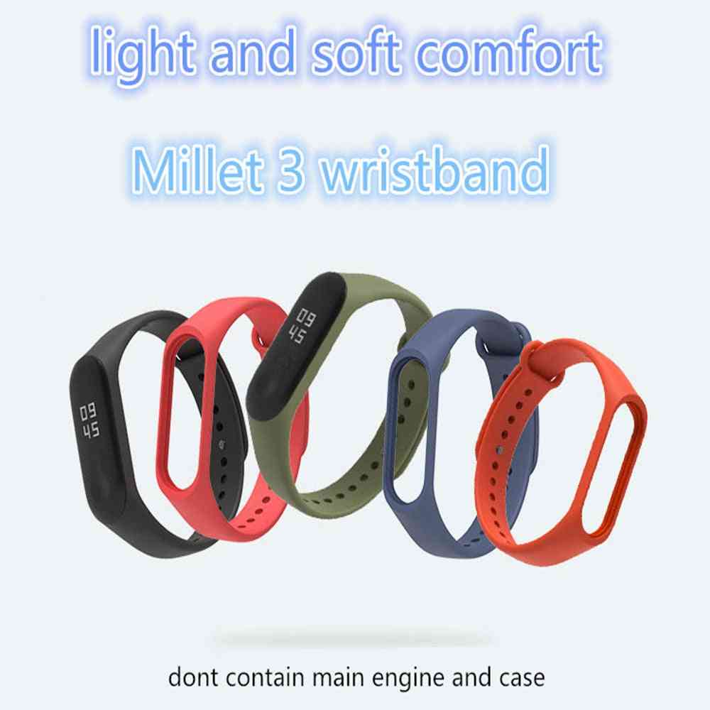 Bracelet For Xiaomi Mi Band 5 / 4 / 3 Sport Strap Watch