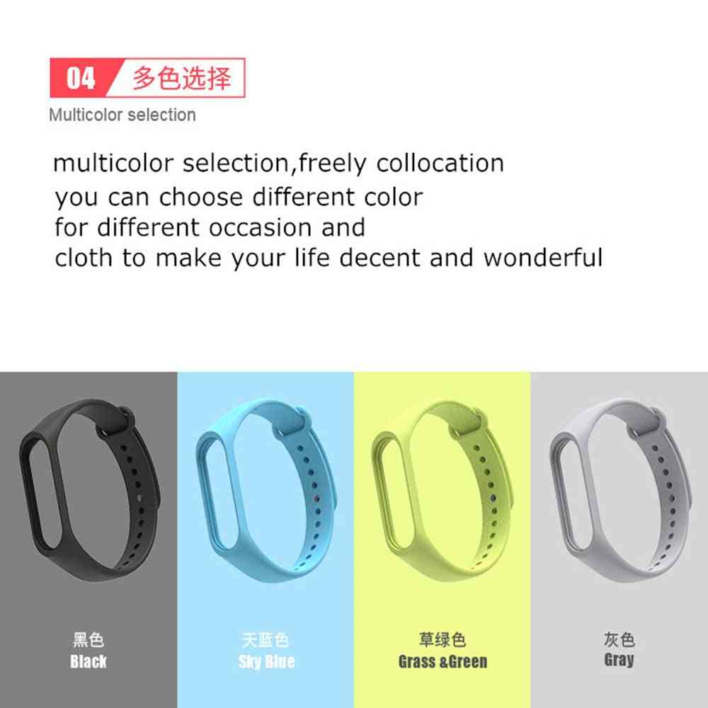 Armband für Xiaomi Mi Band 5 4 3 Sport Armbanduhr - schwarz / für Mi Band 3 4