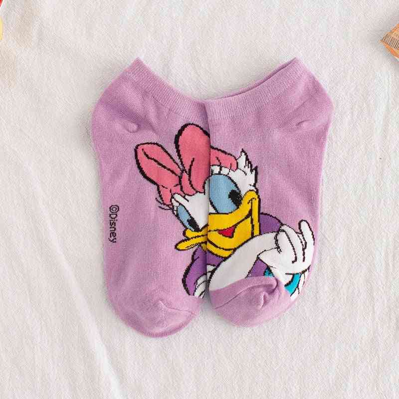 Mickey cute cartoon, meias de algodão doce - meias curtas curtas de primavera e verão - 1 / 36-43