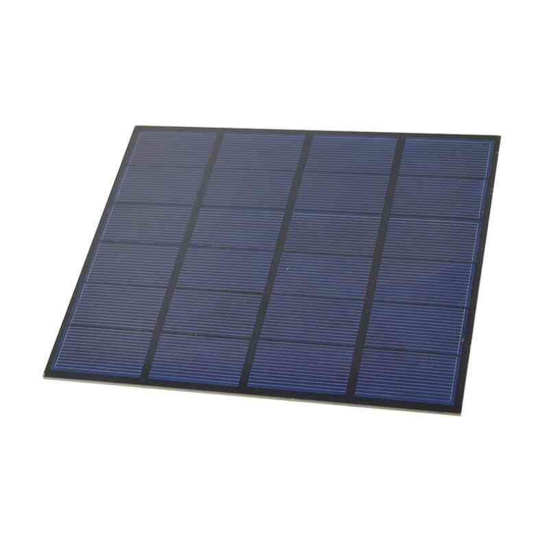 3,5 W 6 V 580 mA monokristallines Silizium-Epoxid-Mini-Solarpanel, Solarzellenbatterie 0,58 A max. Strom