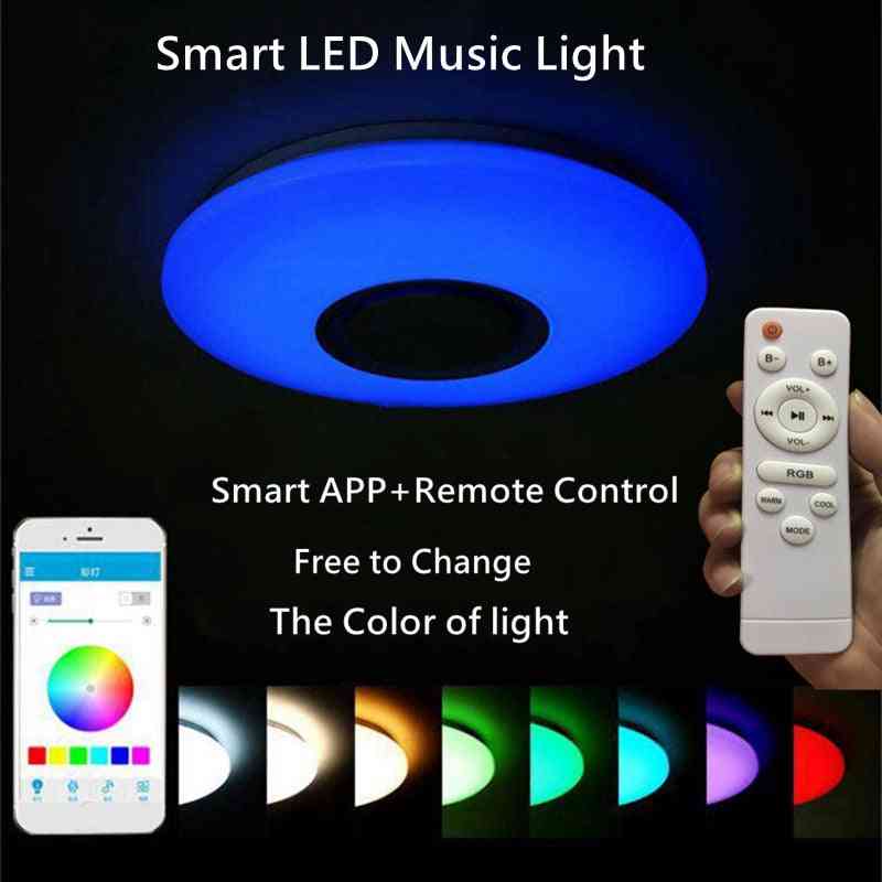 Led Ceiling Light Speaker, App & Remote Control
