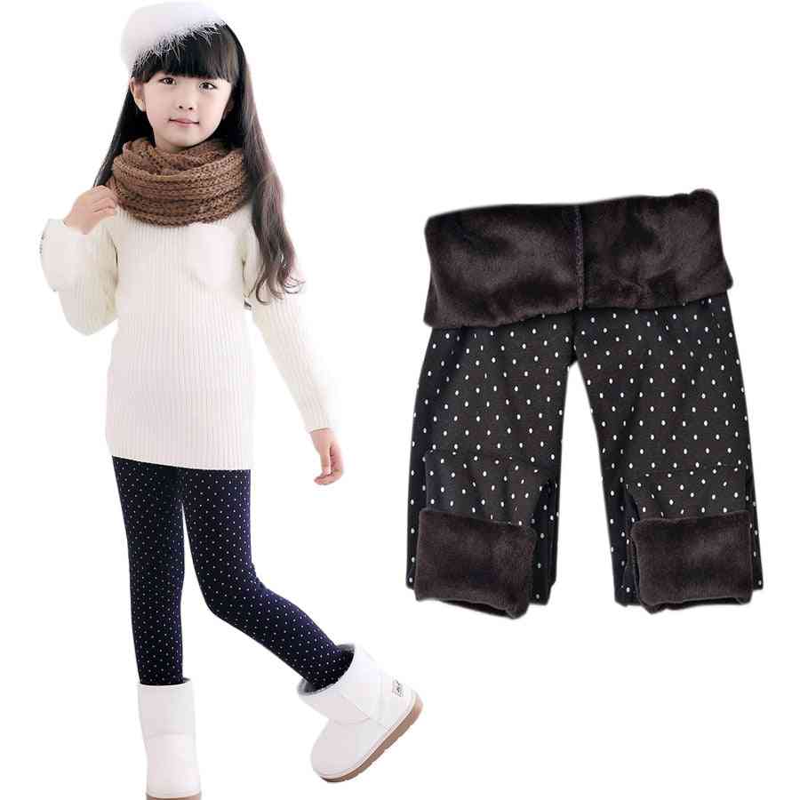 3-11 Year Cotton Warm Pant For- Trousers Print Legging