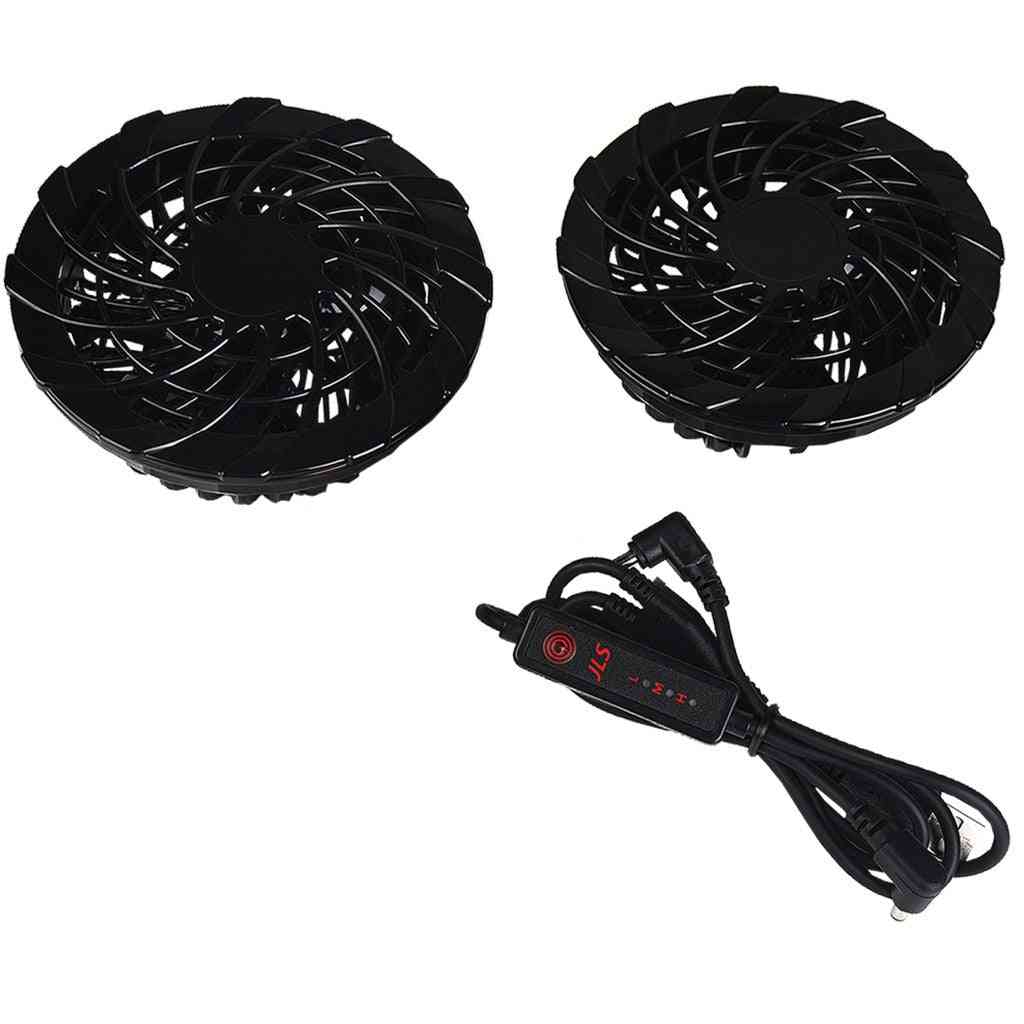 Portable Usb Cooling Pad Radiator - Air Conditioning Clothing Special Accessories Fans