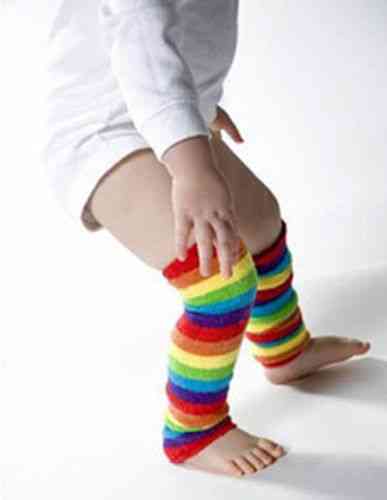 Invierno niñas calentadores de piernas niños niños niños pequeños calcetines