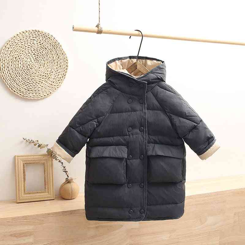 Girls And Duck Down Coats- Child Snow Wear Jacket