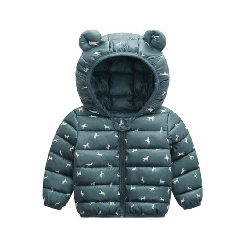 Baby Hooded, Down Jackets, Coats - Outwear Clothes