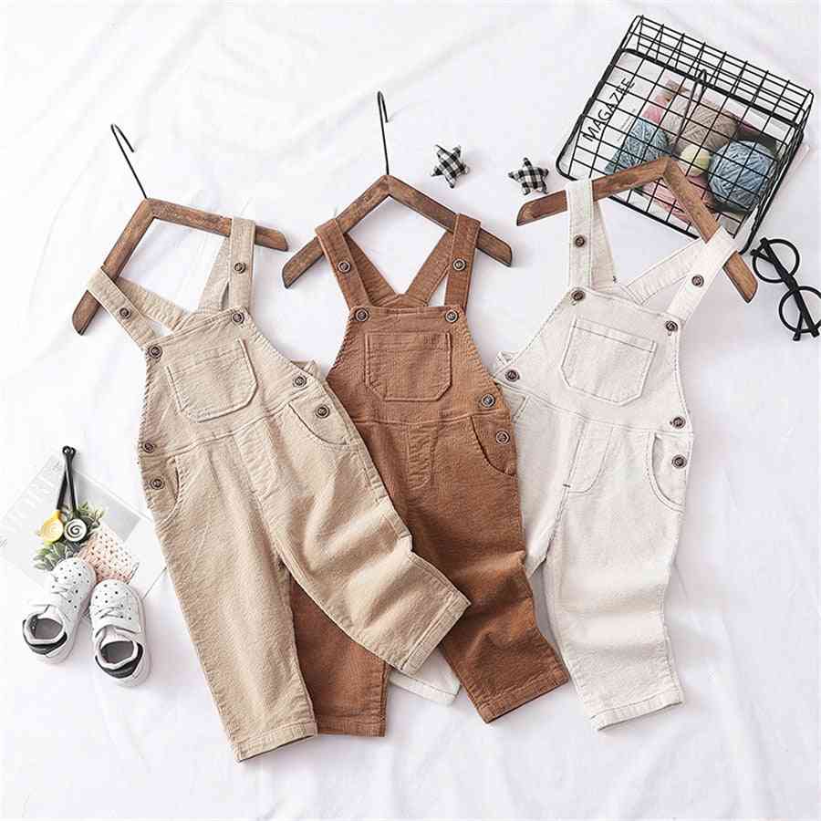 Spring Overalls Corduroy Jumpsuit For &