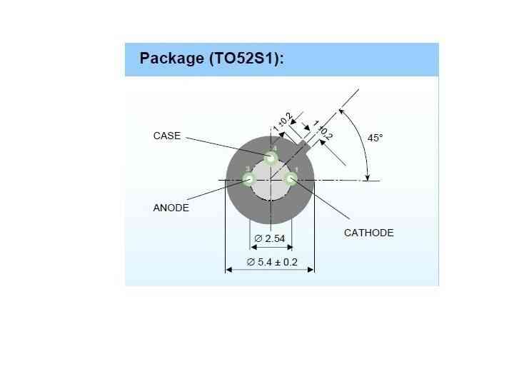 Apd / diode photo avalanche ad500-8 to52s1 / utilisation du télémètre laser -