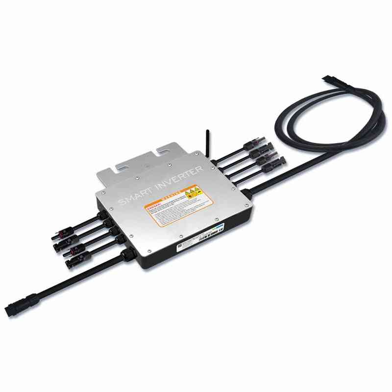 1000 W 1200 W 1400 W am Netz Solarwechselrichter 18-50 VDC an Wechselstrom 110/220 V Solarnetz binden Mikro-Wechselrichter oder + 2,4 g Funkmonitor