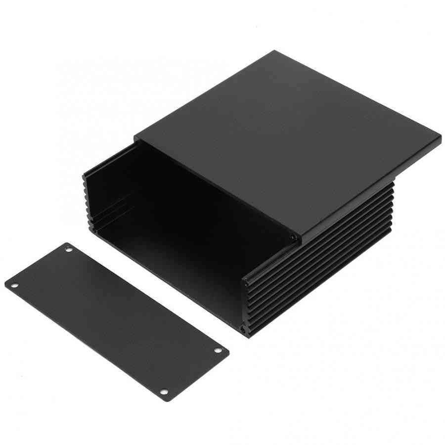 Placa de circuito instrumento caja de enfriamiento de aluminio caja de caja de proyecto electrónico para disipar el calor -