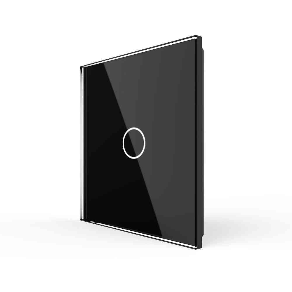 Luxury Eu Standard, Single Glass Panel For 1-gang Wall Touch Switch