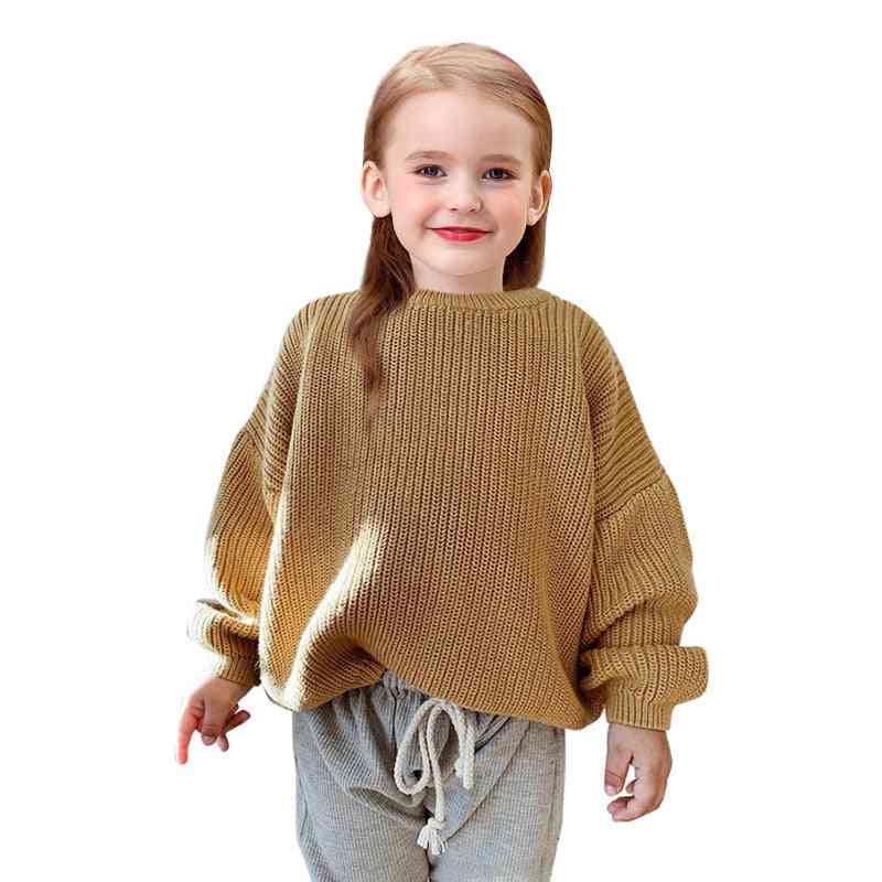 Mäkké teplé svetre - detský pletený sveter