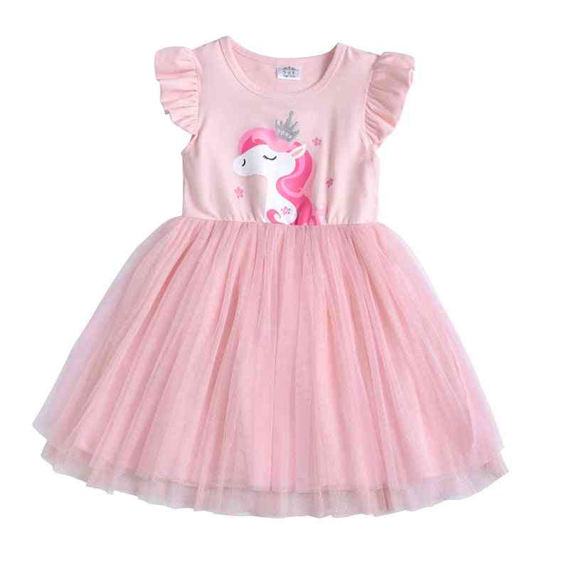 Unicorn Tutu Sequined Dress For Gril