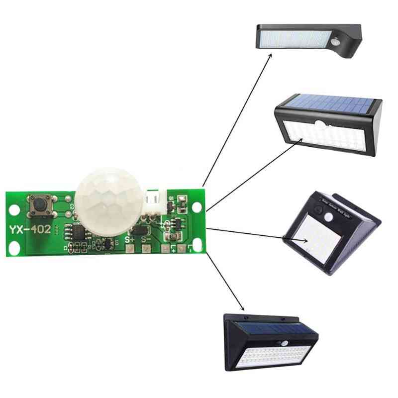 3.7v Automatic Solar Charging Circuit Board, Night Light Control Sensor Module