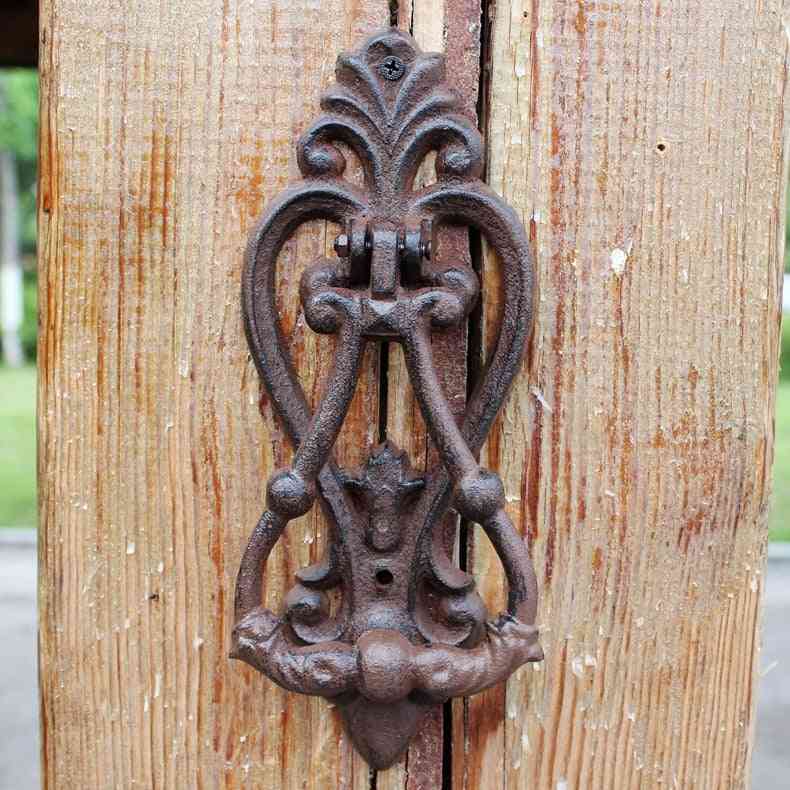 Jd American Style Country Knocker, Antique Decoration Door Handle