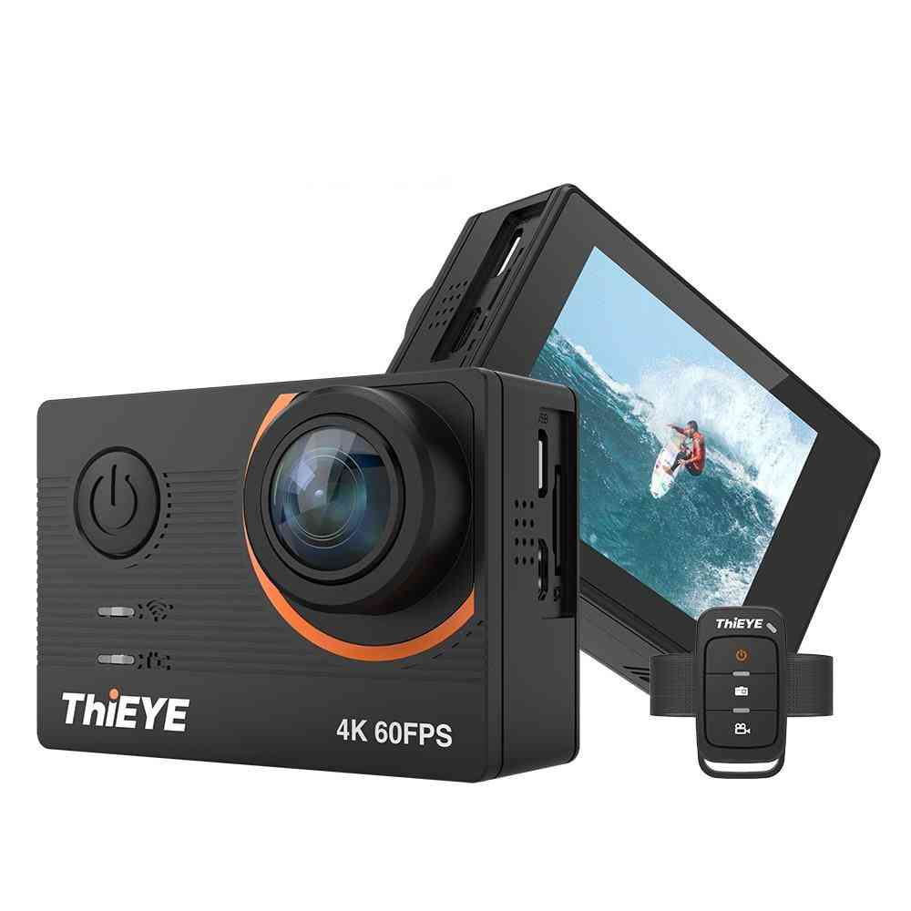 4k, 60fps, t5 pro -real ultra hd, touch screen, action cam wifi con telecomando - 4k 60fps t5 pro / opzione 1