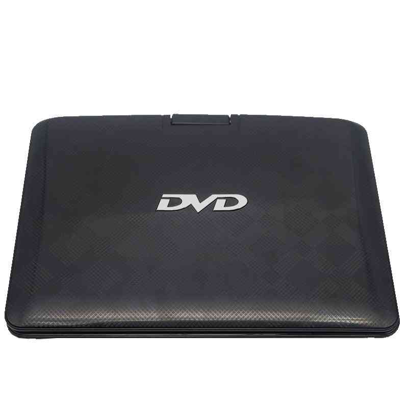 Leitor de DVD portátil, com 9,8 polegadas e bateria, plug au