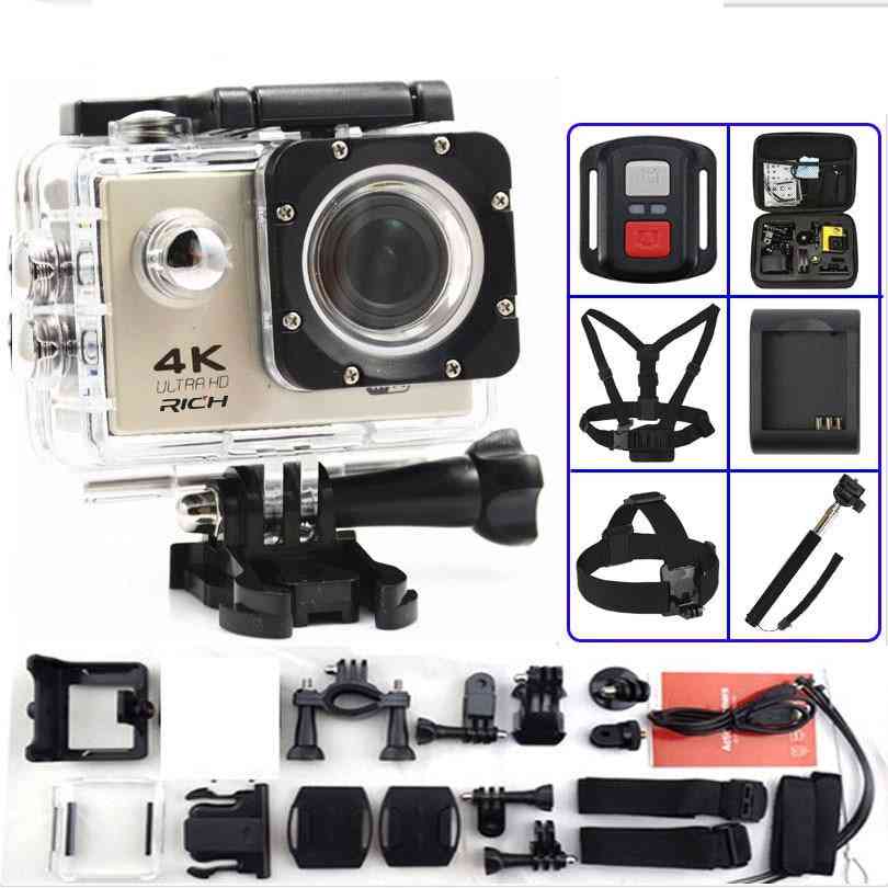 Caméra de sports d'action 5MP- F60 / F60R, Ultra HD 4K / 30fps, WiFi 2.0 