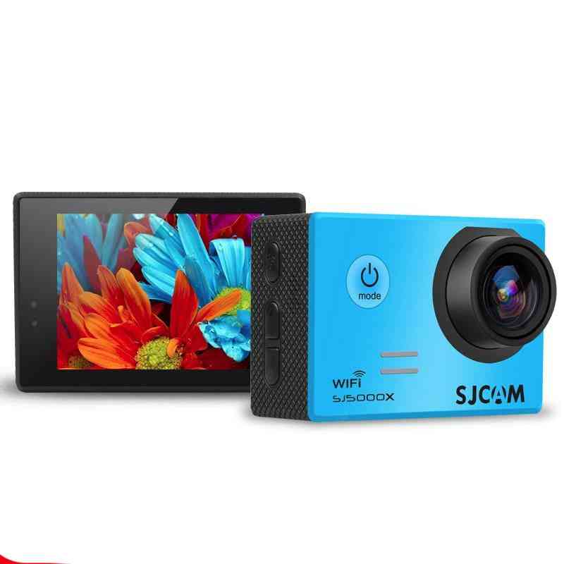 Wifi 4k 24fps / 2k 30fps actionkamera -30m vandtæt sportsvideokamera - sort / option A.