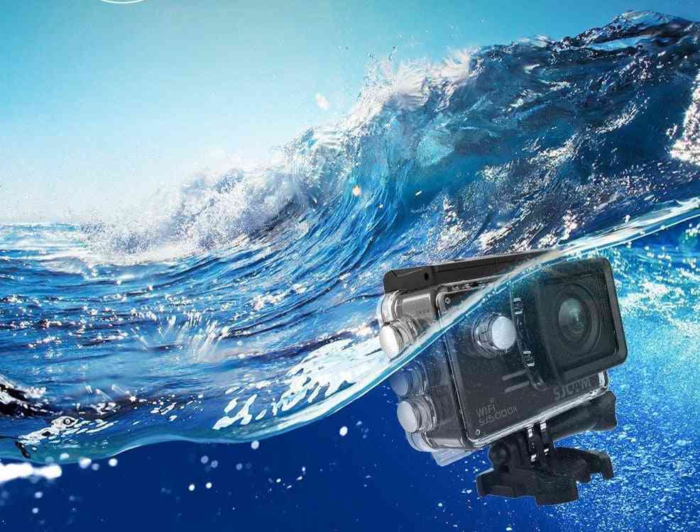 Wifi 4k 24fps / 2k 30fps екшън камера -30m водоустойчива спортна видеокамера