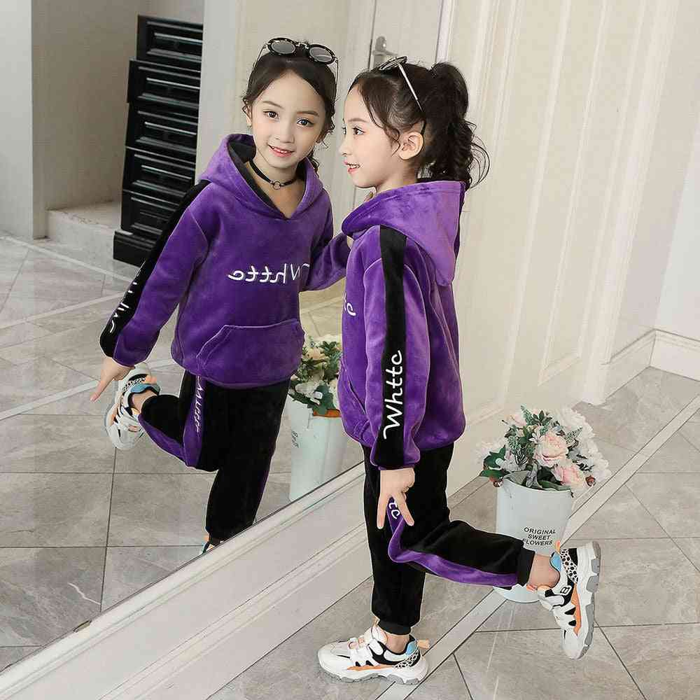 Autumn, Winter Tracksuit Set For And Clothes