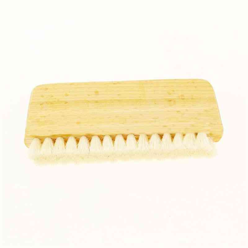 Anti-static Goat-hair Wood-handle Cleaning Brush